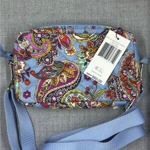 Colorful Paisley Crossbody Bag